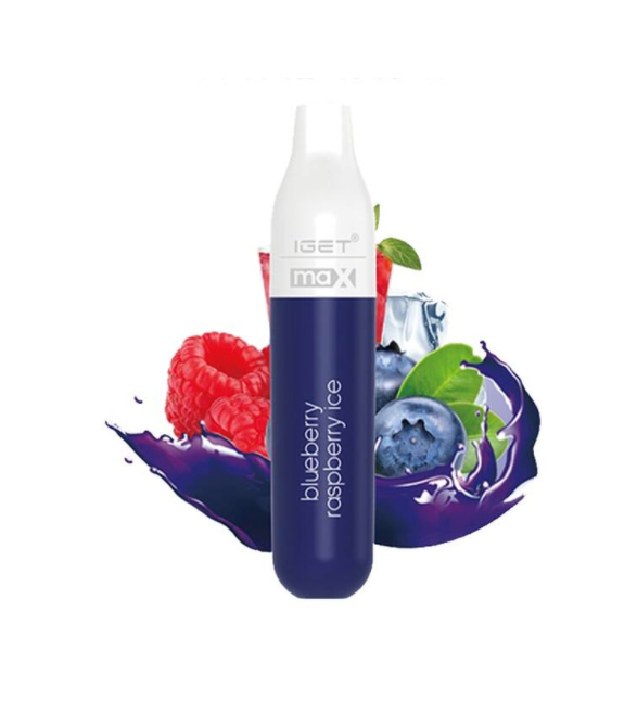IGET Max Blueberry Raspberry Ice – 2300 Puffs