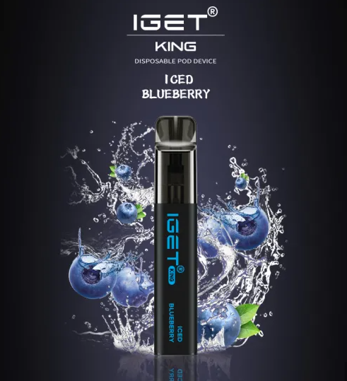 IGET King Iced Blueberry – 2600 Puffs