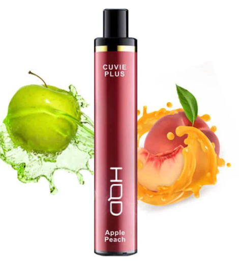 HQD Cuvie Plus Apple Peach – 1200 Puffs