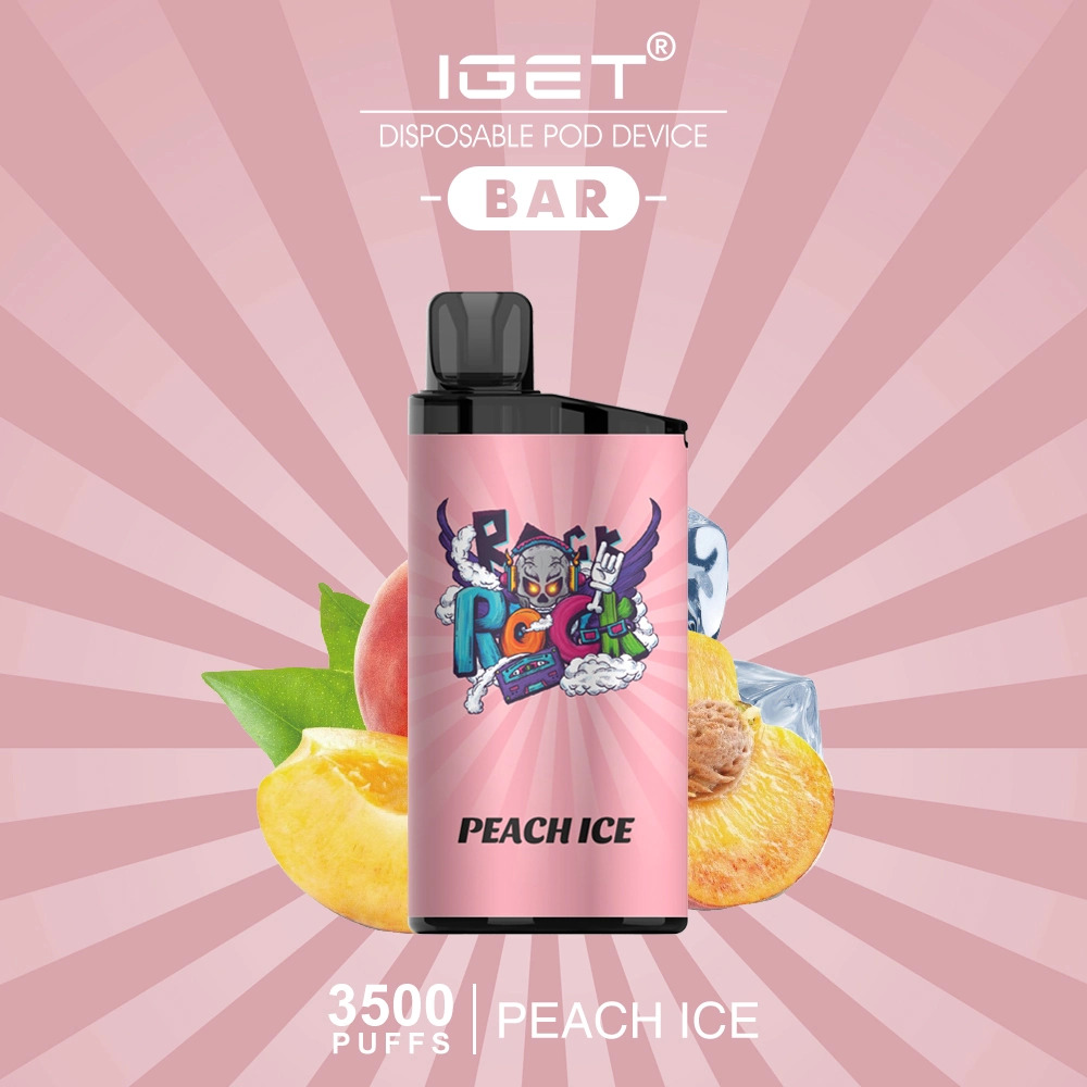 Peach Ice – IGET Bar – 3500 Puffs