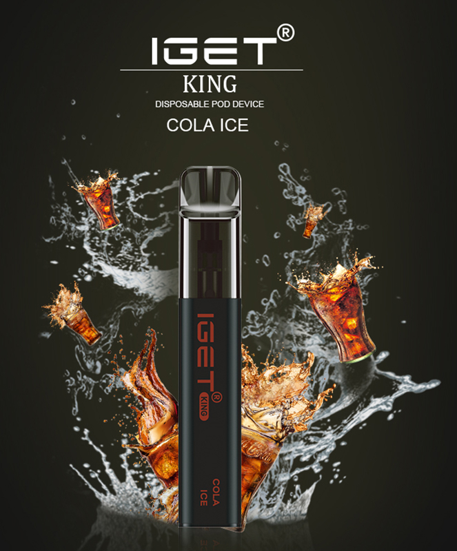 IGET King Cola Ice – 2600 Puffs