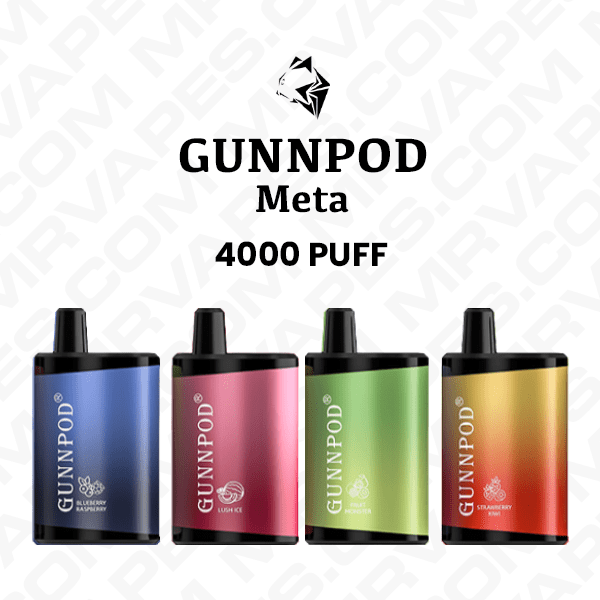 Gunnpod Meta Disposable Vape Wholesale (4000 Puffs)