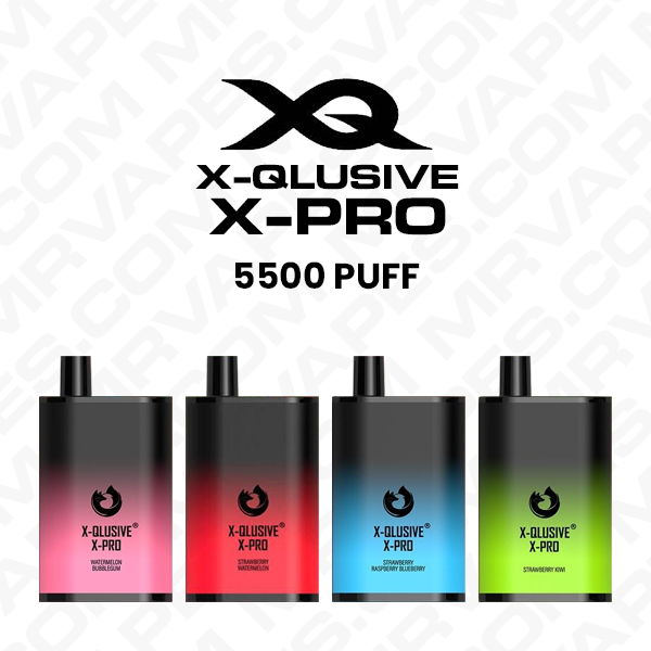X-Qlusive X-Pro Disposable Vape Wholesale (5500 Puffs)