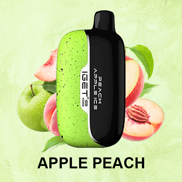 Peach Apple – IGET Moon – 5000 Puffs