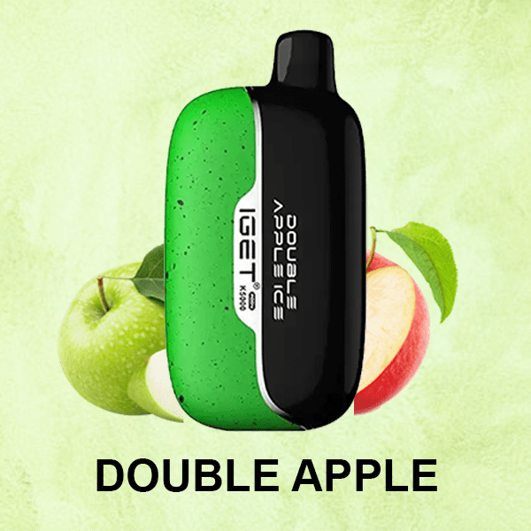 Double Apple Ice – IGET Moon – 5000 Puffs