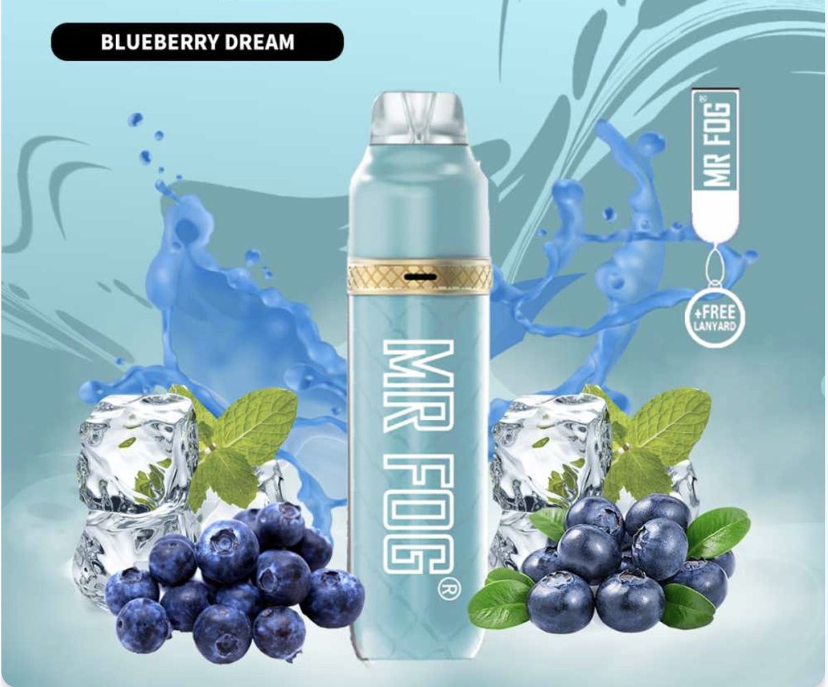 Mr Fog Blueberry Dream – 3600 Puffs