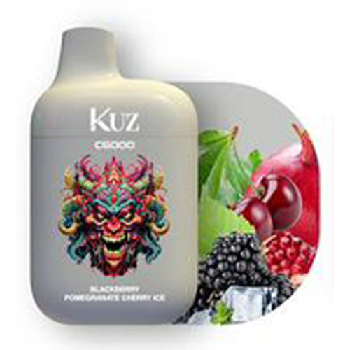 KUZ Blackberry Pomegranate Cherry Ice – 6000 Puffs
