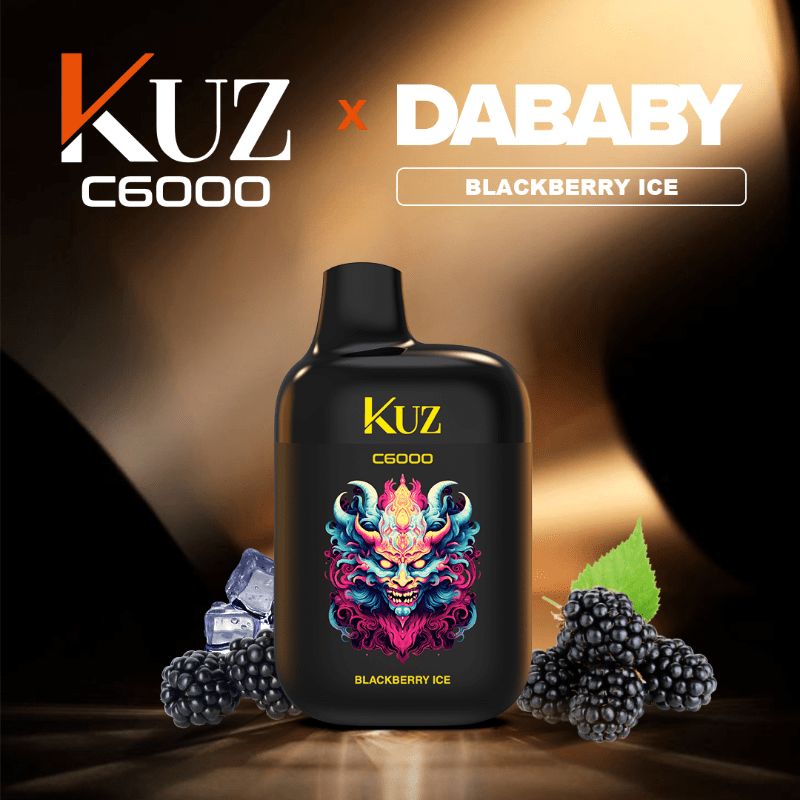 KUZ Blackberry Ice – 6000 Puffs