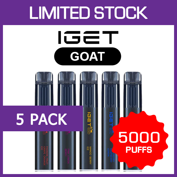 IGET Goat Strawberry Watermelon – 5000 Puffs