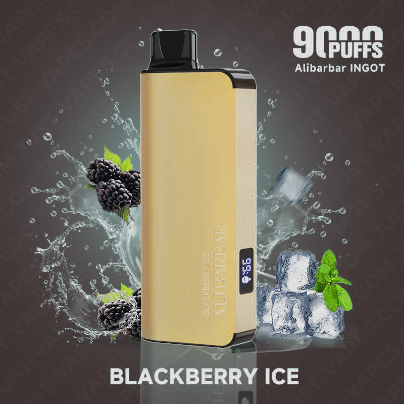 Blackberry Ice – Alibarbar Ingot – 9000 Puffs