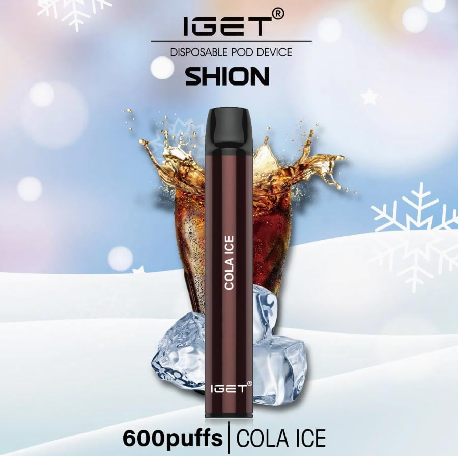 Cola Ice – IGET Shion – 600 Puffs
