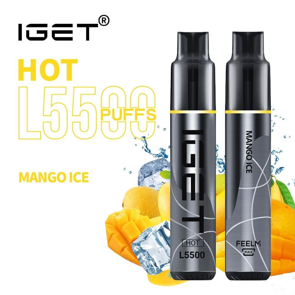 Mango Ice – IGET Hot – 5500 Puffs