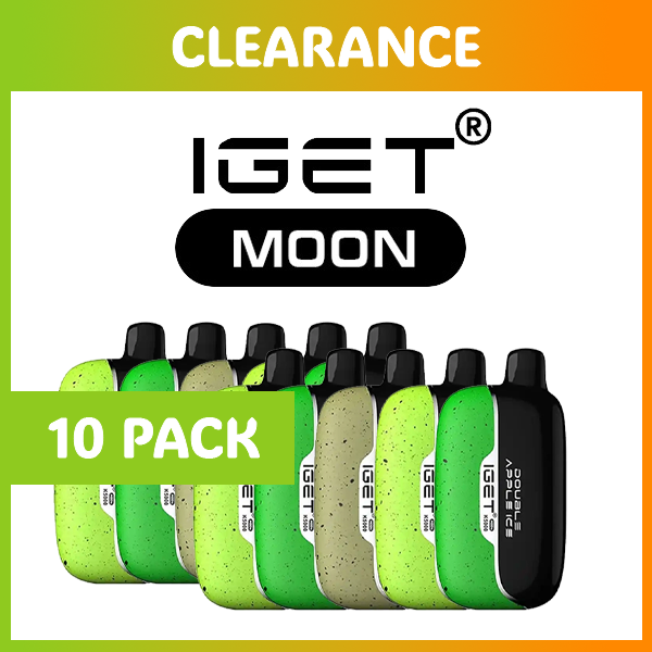 10 Pack – IGET Moon – 5000 Puffs