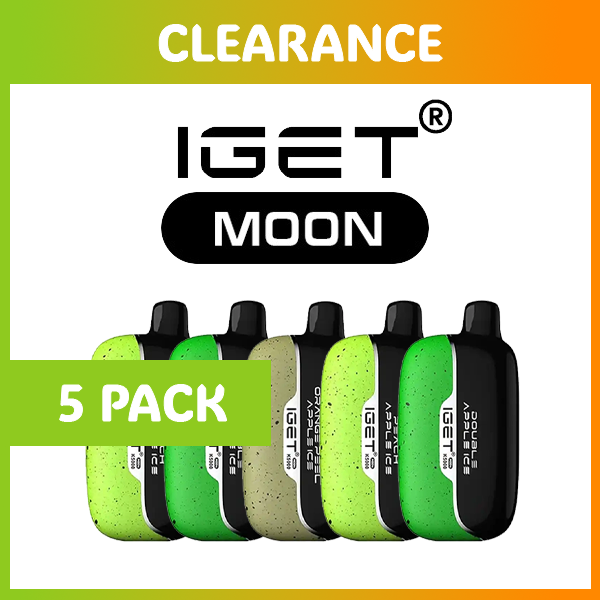 5 Pack – IGET Moon – 5000 Puffs