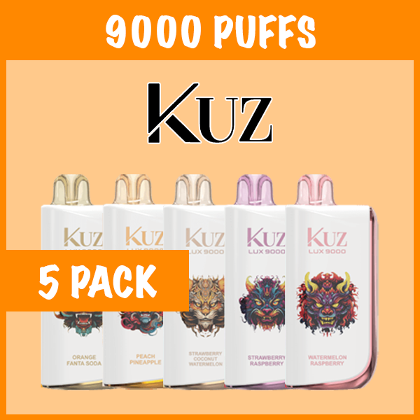 5 Pack – KUZ Ultra 9000 Puffs