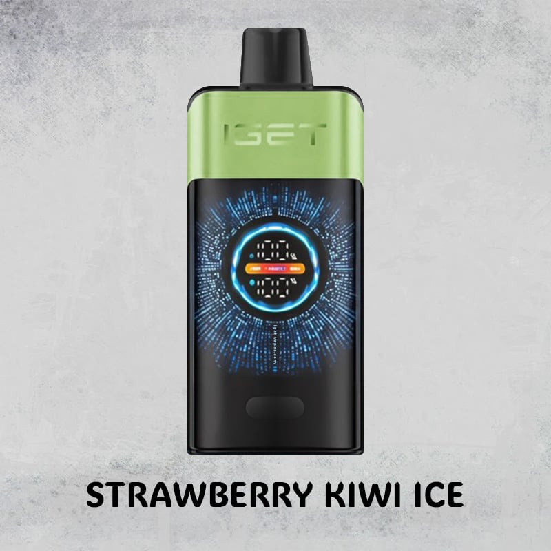 Strawberry Kiwi Ice – IGET One – 12000 Puffs