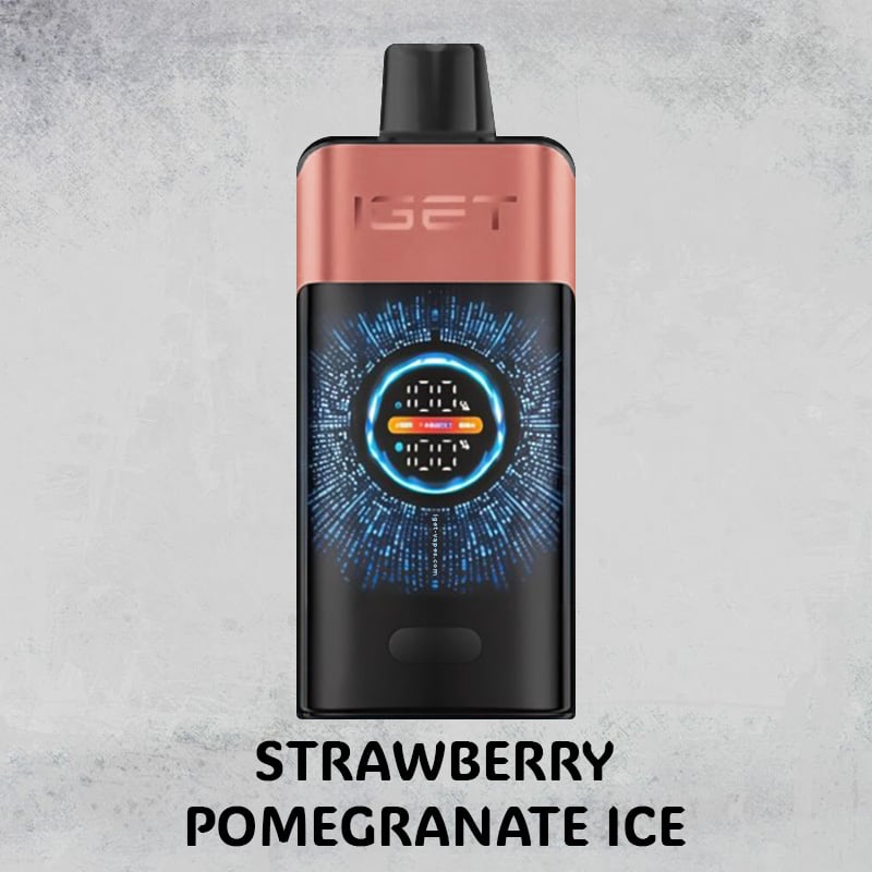 Strawberry Pomegranate Ice – IGET One – 12000 Puffs
