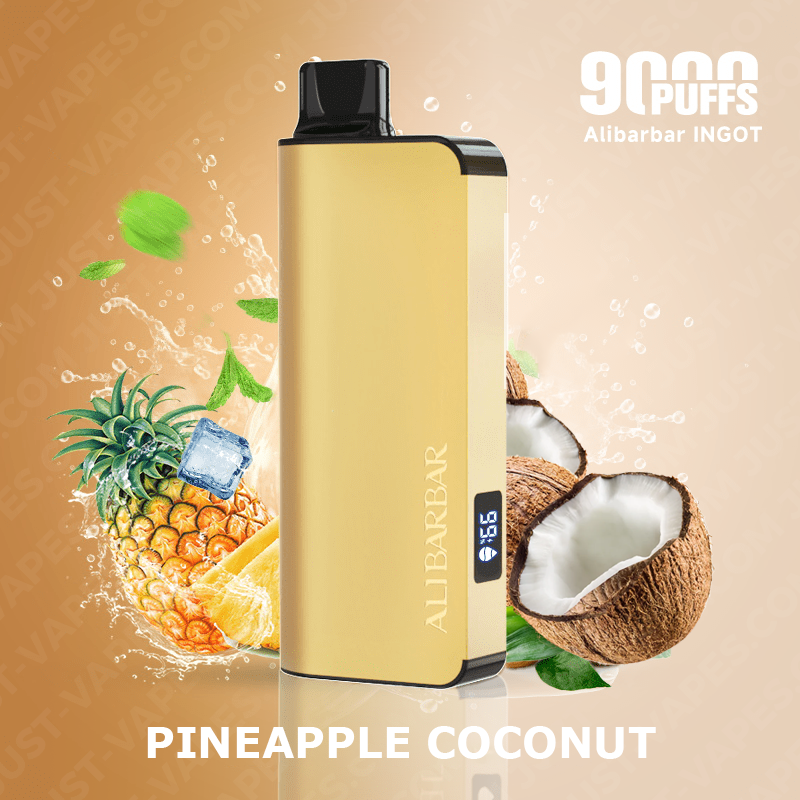 Pineapple Coconut – Alibarbar Ingot – 9000 Puffs