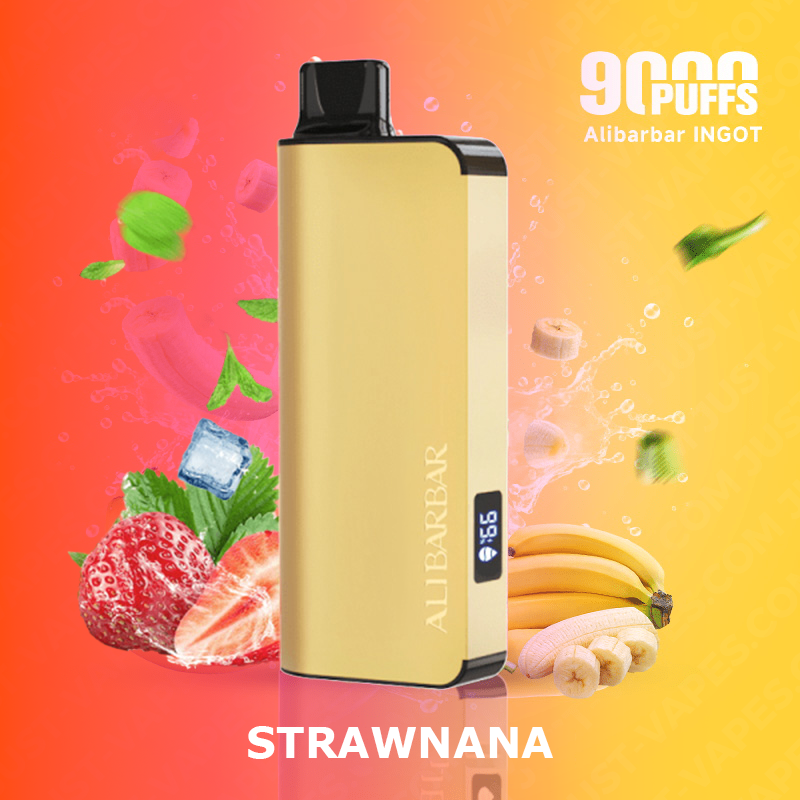 Strawnana – Alibarbar Ingot – 9000 Puffs