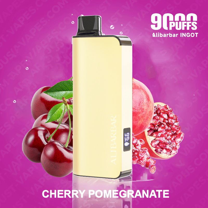 Cherry Pomegranate – Alibarbar Ingot – 9000 Puffs