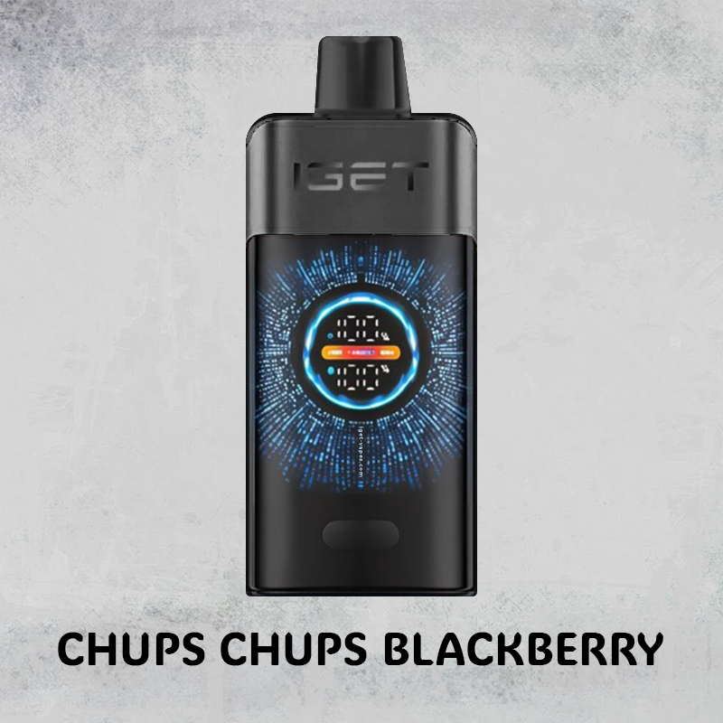 Chupa Chups Blackberry – IGET One – 12000 Puffs