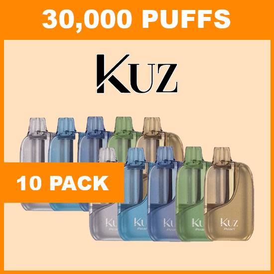 10 Pack – KUZ Pearl 30000 Puffs