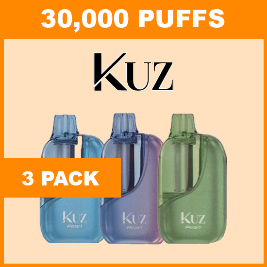 3 Pack – KUZ Pearl 30000 Puffs
