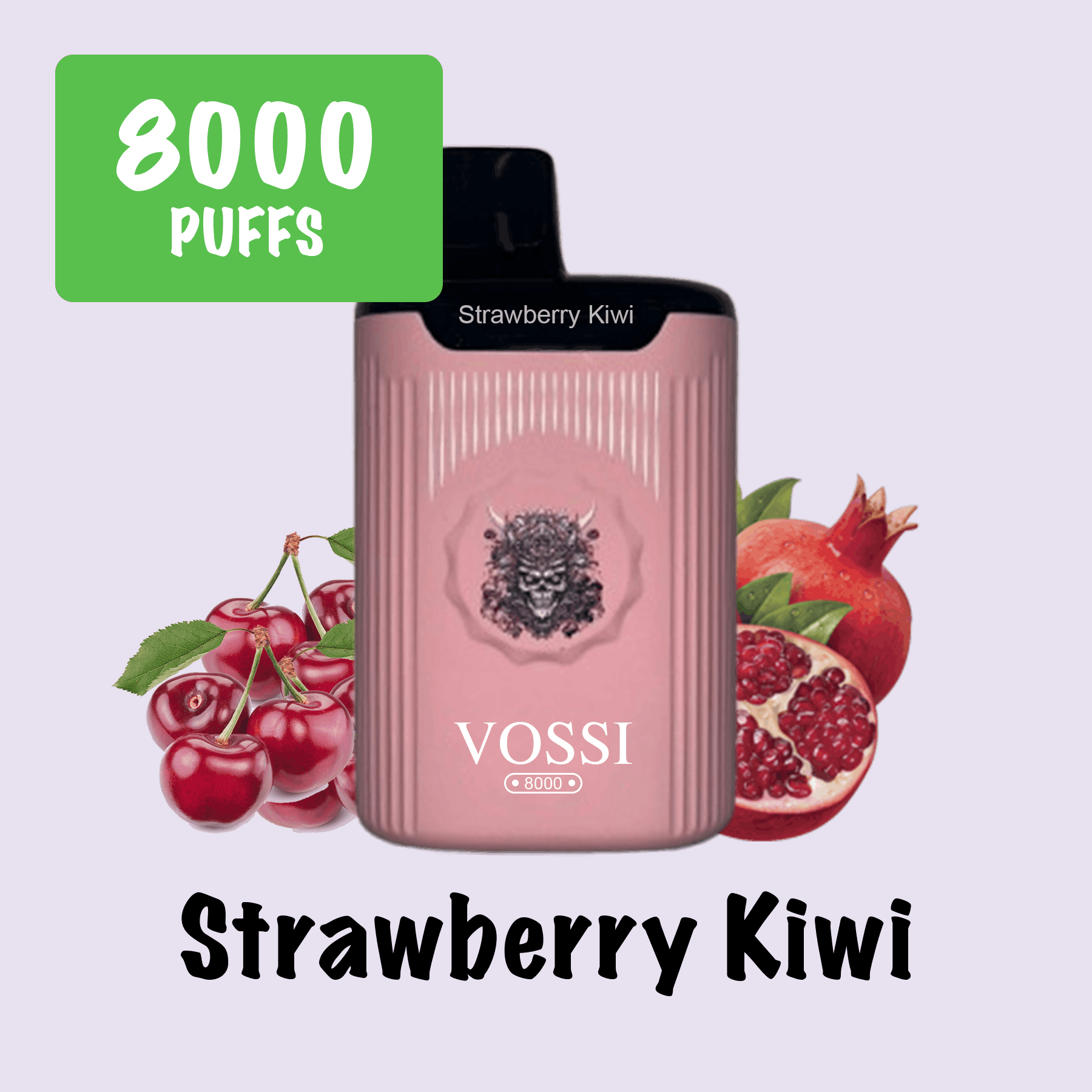 Strawberry Kiwi – Vossi – 8000 Puffs