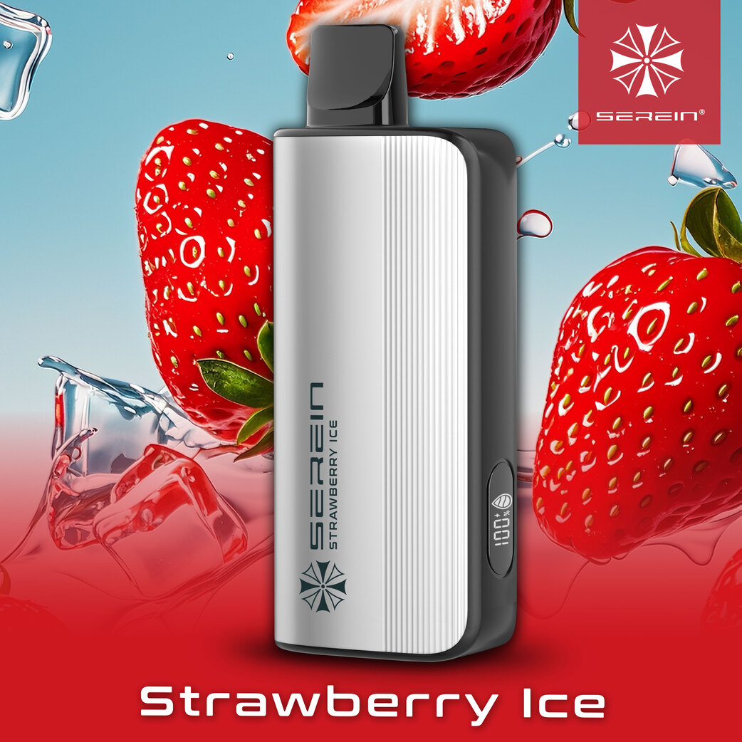 Strawberry Ice – Serein Mech – 12000 Puffs