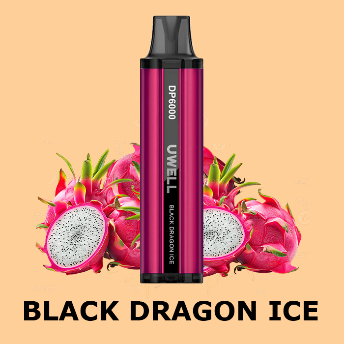 Black Dragon Ice – Uwell – 6000 Puffs