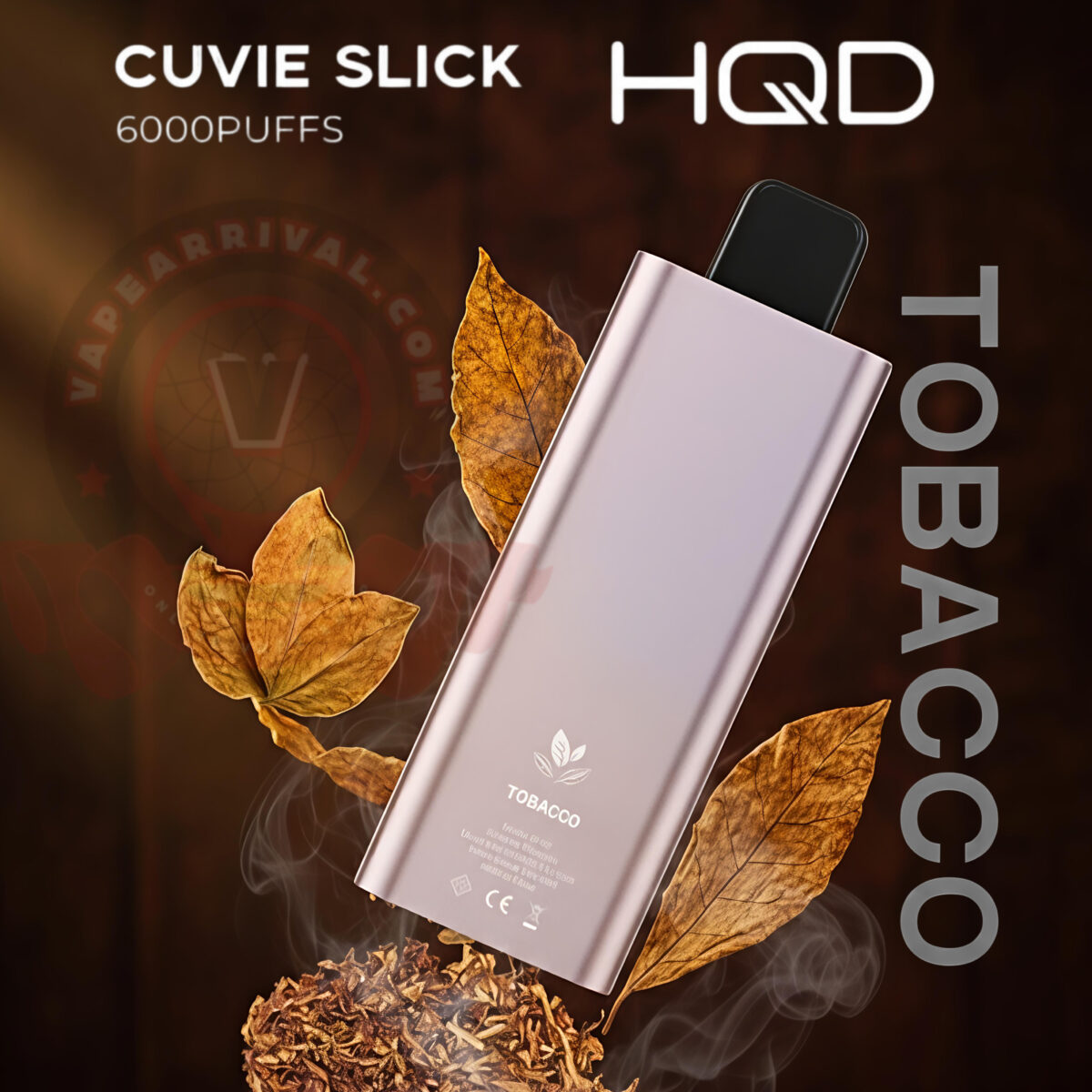 Tobacco – HQD Slick – 6000 Puffs