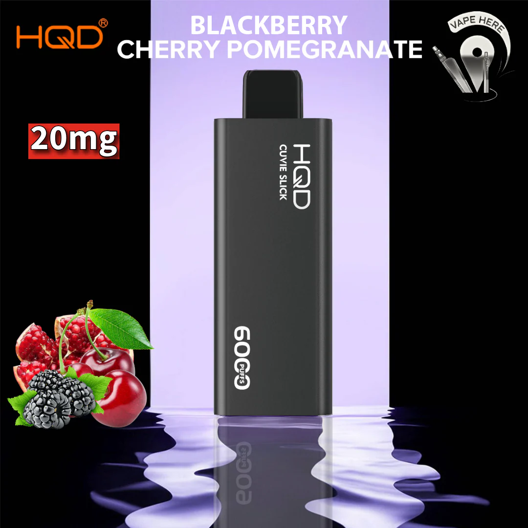 Blackberry Cherry Pomegranate – HQD Slick – 6000 Puffs