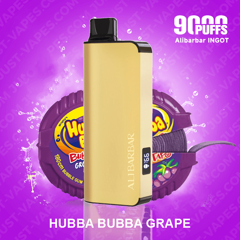 Hubba Bubba Grape – Alibarbar Ingot – 9000 Puffs